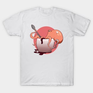 Tea time Octopus T-Shirt